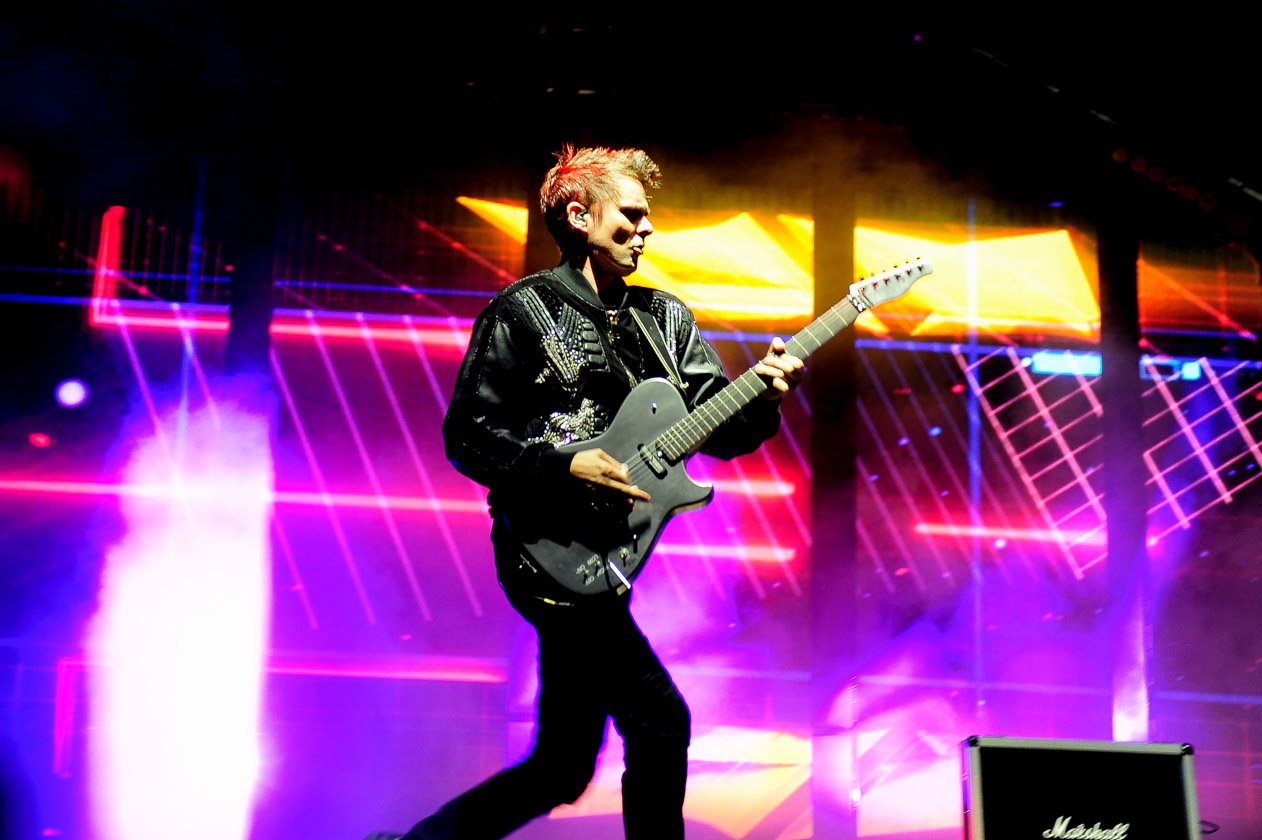 Headliner am Festivalsamstag. – Muse.