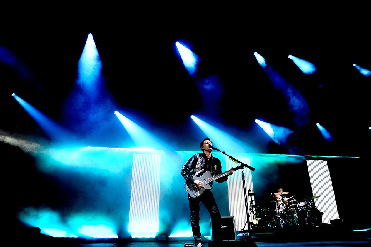Headliner am Festivalsamstag. – Muse.