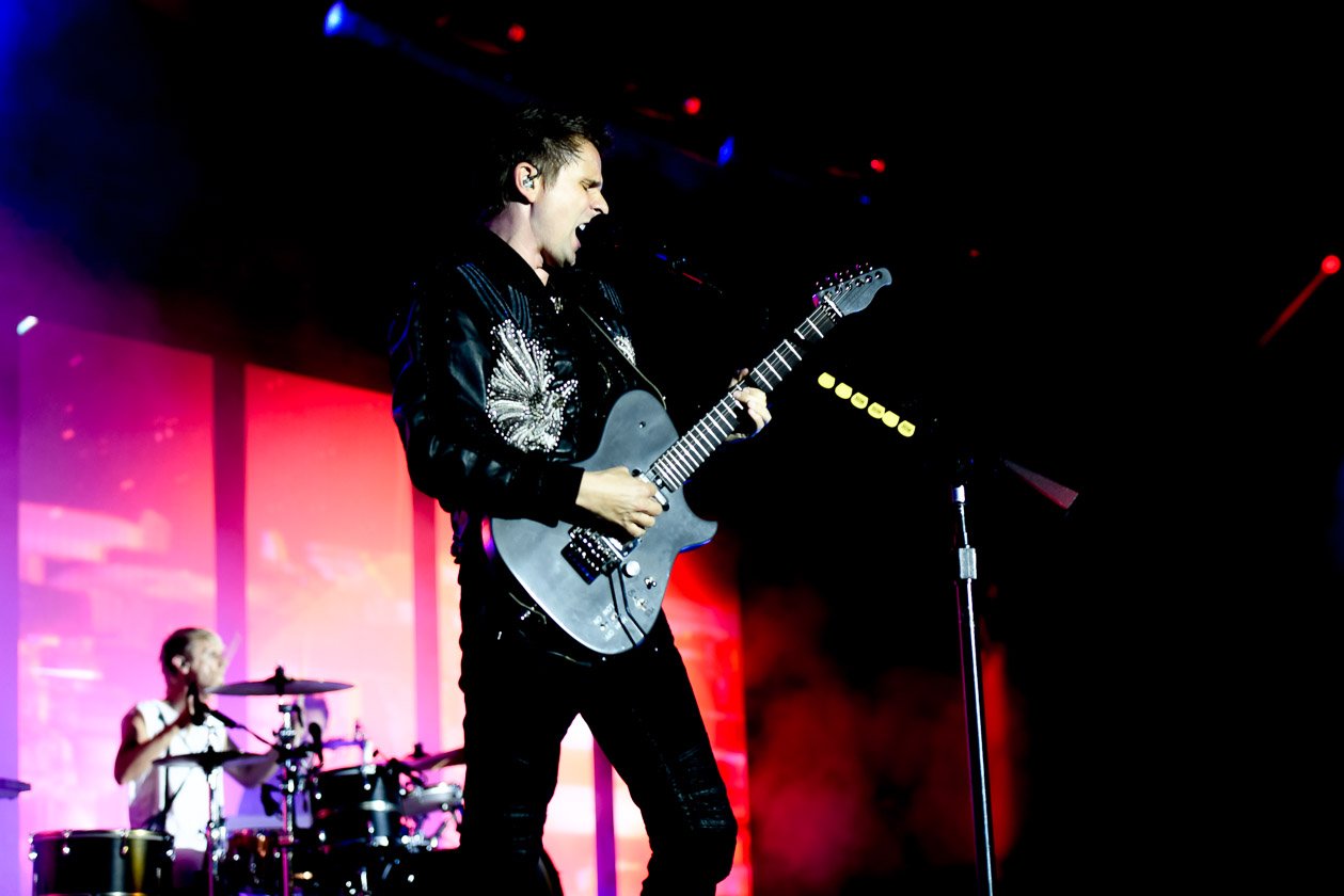 Headliner am Festivalsamstag. – Muse.