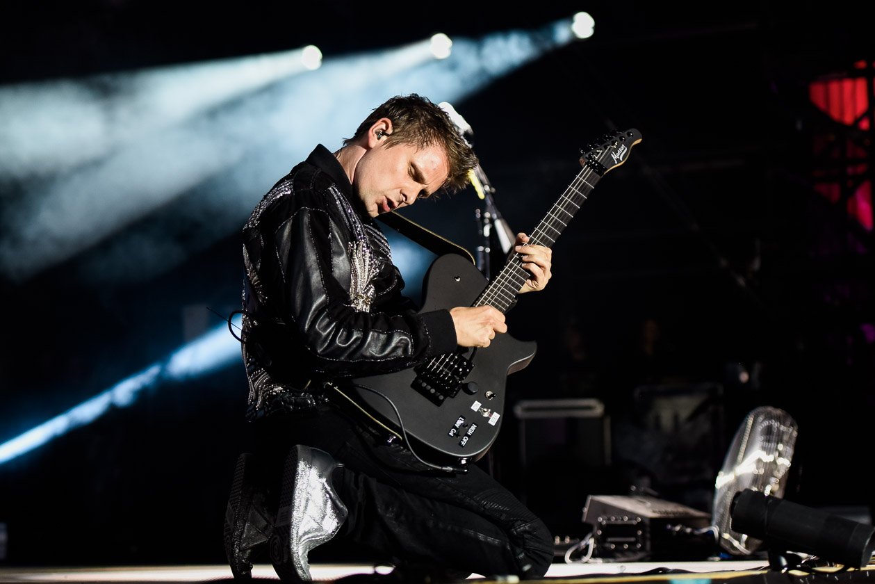 Headliner am Festivalsamstag. – Muse.