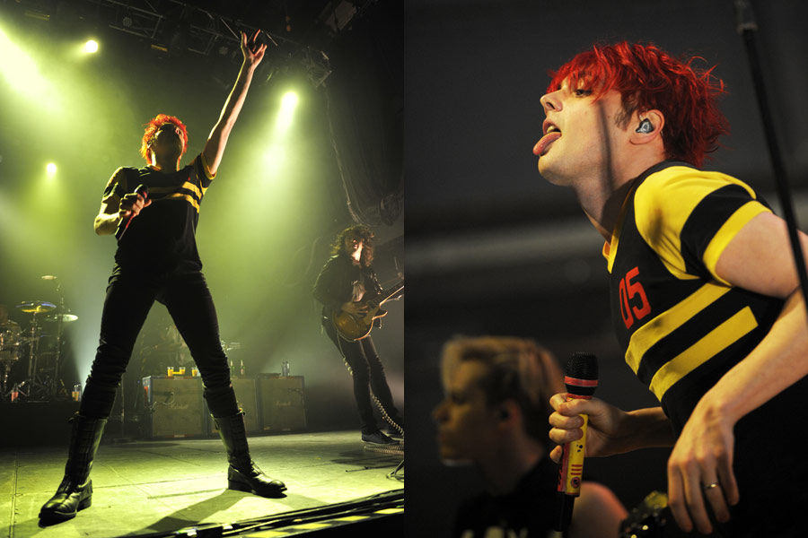Volle Hütte und textsichere Girls: MCR zelebrieren "Danger Days". – Gerard Way, Frontmann von My Chemical Romance