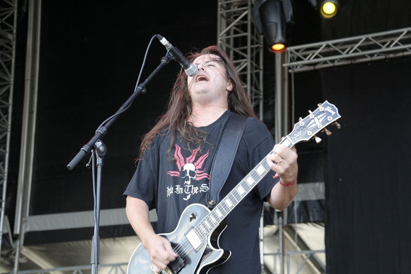 Napalm Death – Sportliches grinden am Frühen Nachmittag. – Mitch Harris