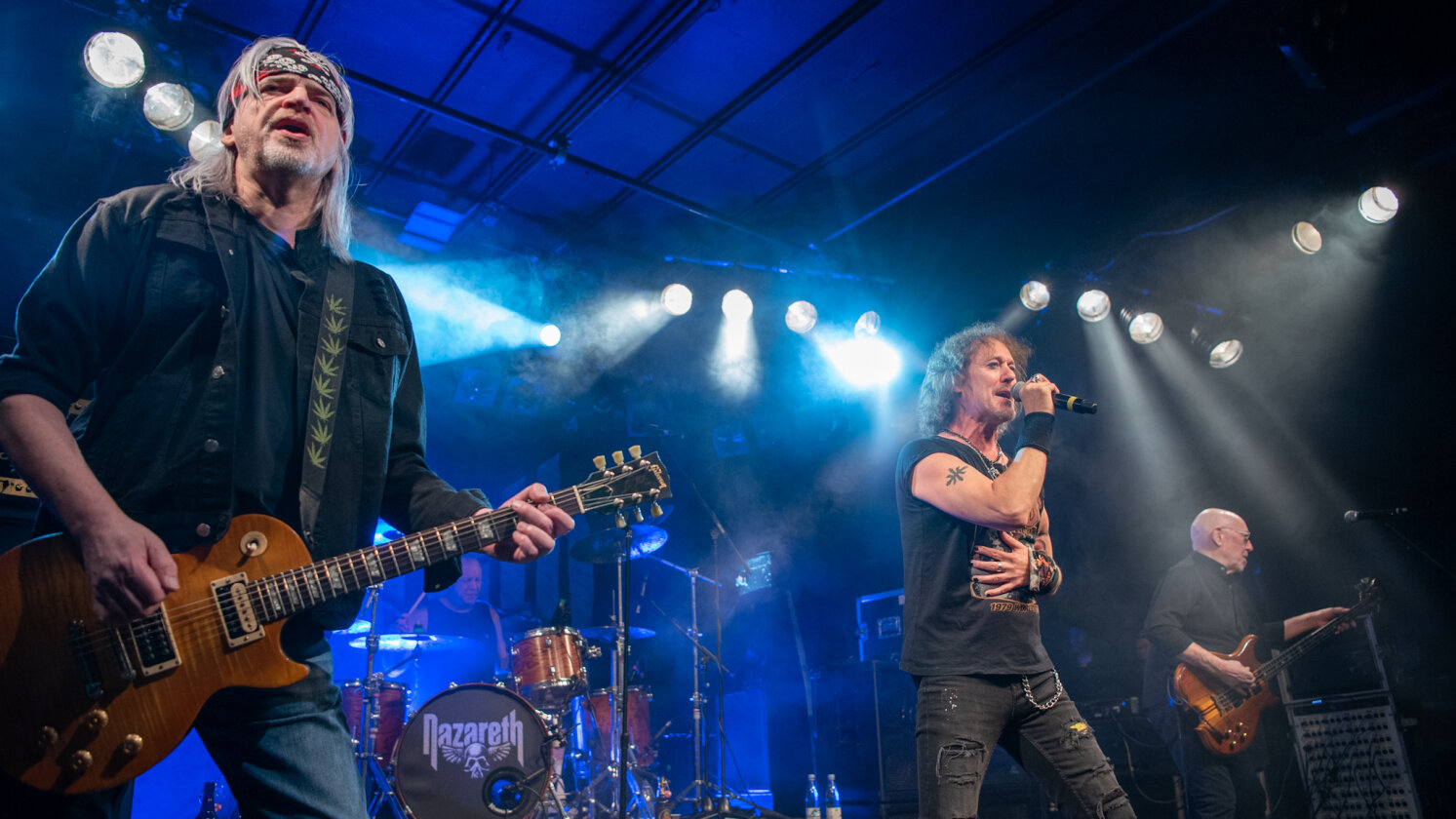 Die Classic-Rocker spielen ihre größten Hits wie "Dream On“ und "Love Hurts" vor begeistertem Publikum. – Nazareth.