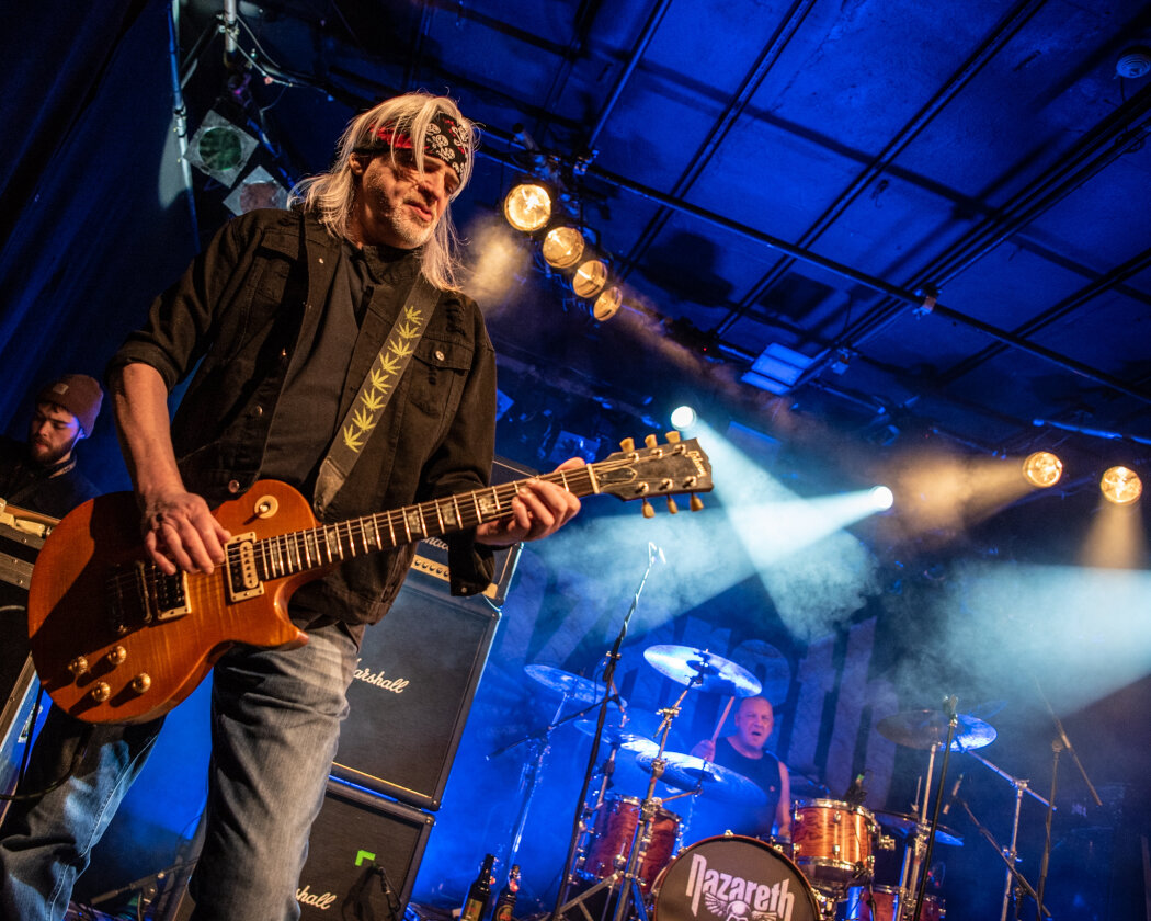 Die Classic-Rocker spielen ihre größten Hits wie "Dream On“ und "Love Hurts" vor begeistertem Publikum. – Nazareth.