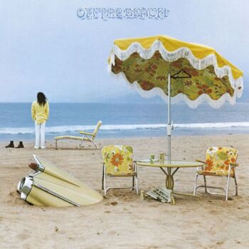 Neil Young - On The Beach Artwork