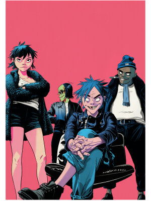 Gorillaz: Drei neue Songs und Robert Smith auf der Bühne