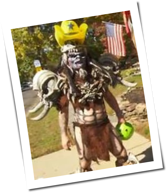 Metalsplitter: Maskenspa&szlig; zu Halloween
