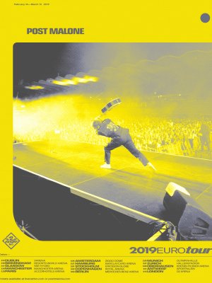 Post Malone: Vier Konzerte in Deutschland