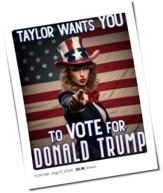 Taylor Swift: Donald Trump postet KI-F&auml;lschungen