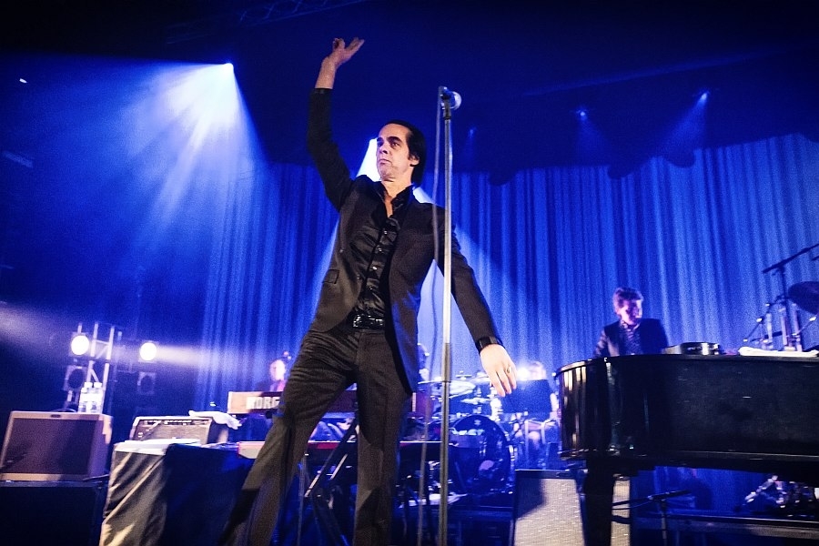 Beim einzigen Record-Release-Gig in Deutschland. – Nick Cave.