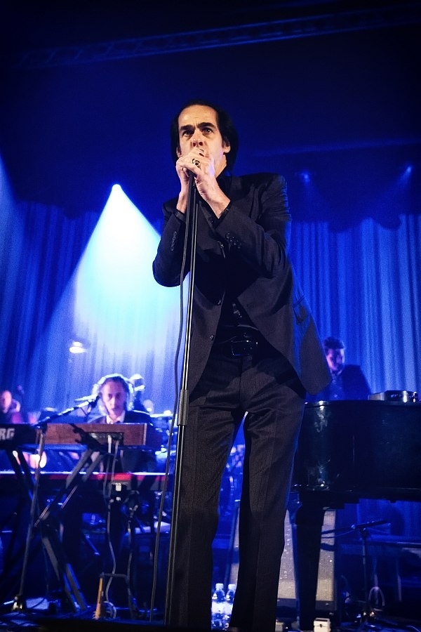 Beim einzigen Record-Release-Gig in Deutschland. – Nick Cave.