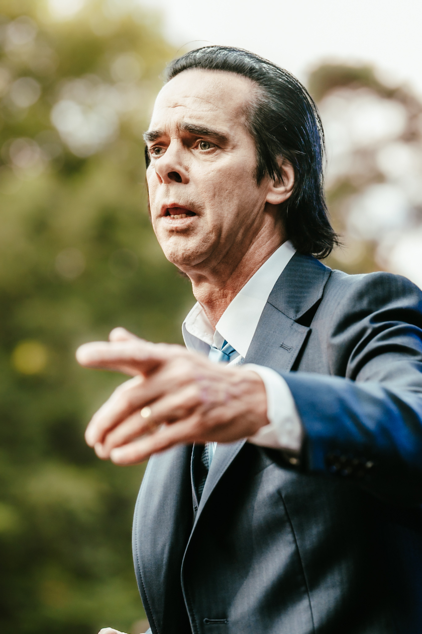 Schuld, Erlösung, Gewalt, Liebe und Tod. Ein Konzert von Nick Cave &amp; The Bad Seeds vergisst man nicht. – Nick Cave.