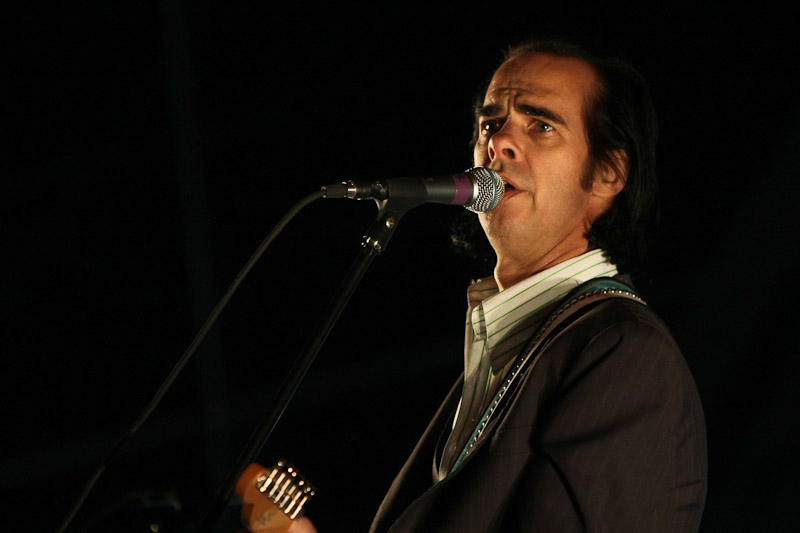 Headliner am Freitag und vor allem von seinen Fans gefeiert: Nick Cave. – 