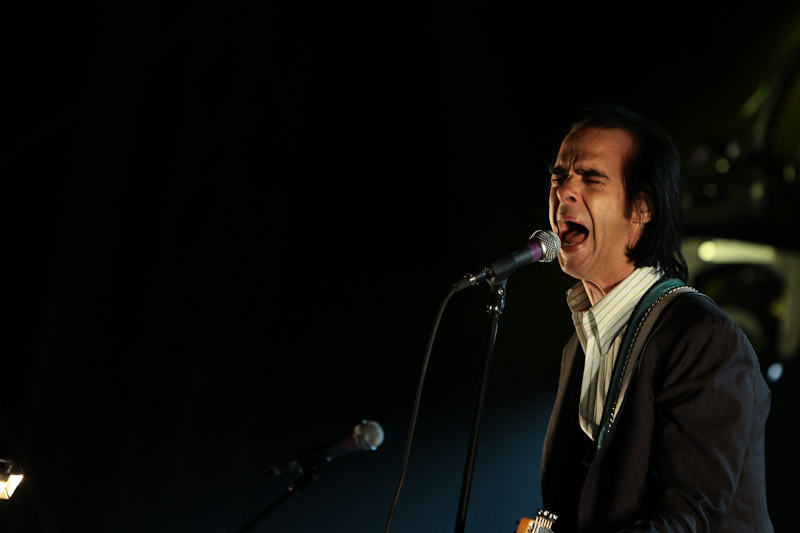 Headliner am Freitag und vor allem von seinen Fans gefeiert: Nick Cave. – 