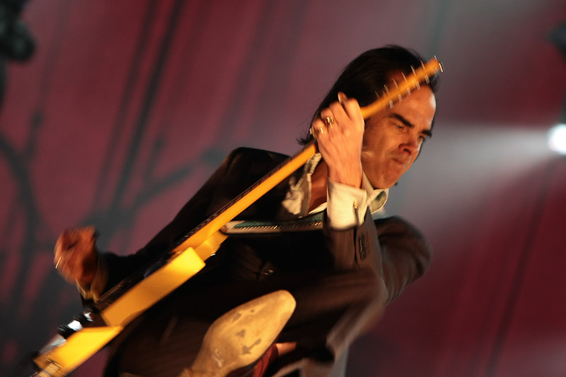 Headliner am Freitag und vor allem von seinen Fans gefeiert: Nick Cave. – 