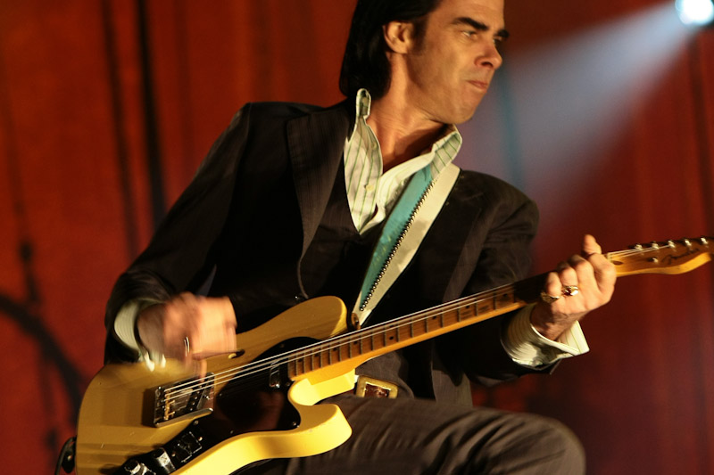 Headliner am Freitag und vor allem von seinen Fans gefeiert: Nick Cave. – 