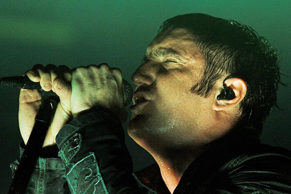 Nine Inch Nails – Trent Reznor und Co. stellen ihr neues Album "Year Zero" im Rheinland vor. – 