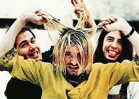 Nirvana – Pressefotos vom Kurt Cobain und seiner Band. – 