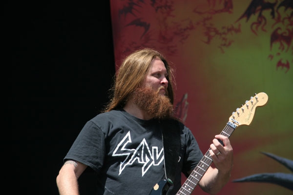 Obituary – Die einzige Death Metal Band auf dem Festival. – 