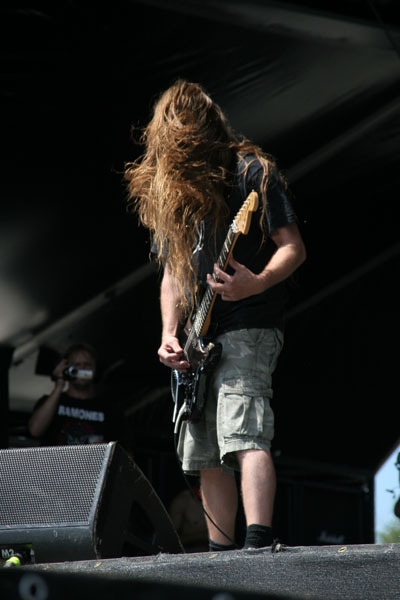 Obituary – Die einzige Death Metal Band auf dem Festival. – 