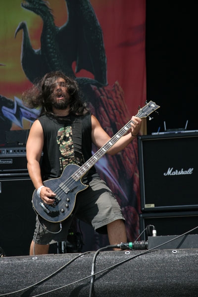 Obituary – Die einzige Death Metal Band auf dem Festival. – 