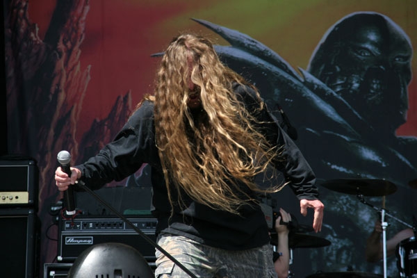 Obituary – Die einzige Death Metal Band auf dem Festival. – 