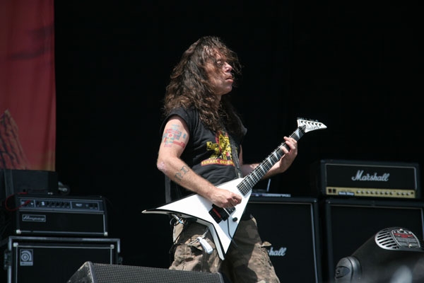 Obituary – Die einzige Death Metal Band auf dem Festival. – 
