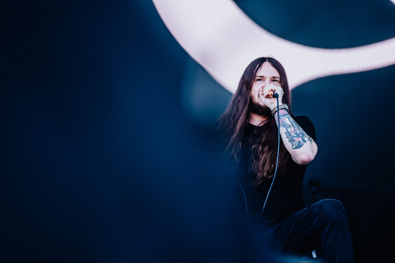 Am Samstag boomte der Metal auf der Mandora Stage. Vorne mit dabei: die US-Band aus Kalifornien. – Of Mice & Men.