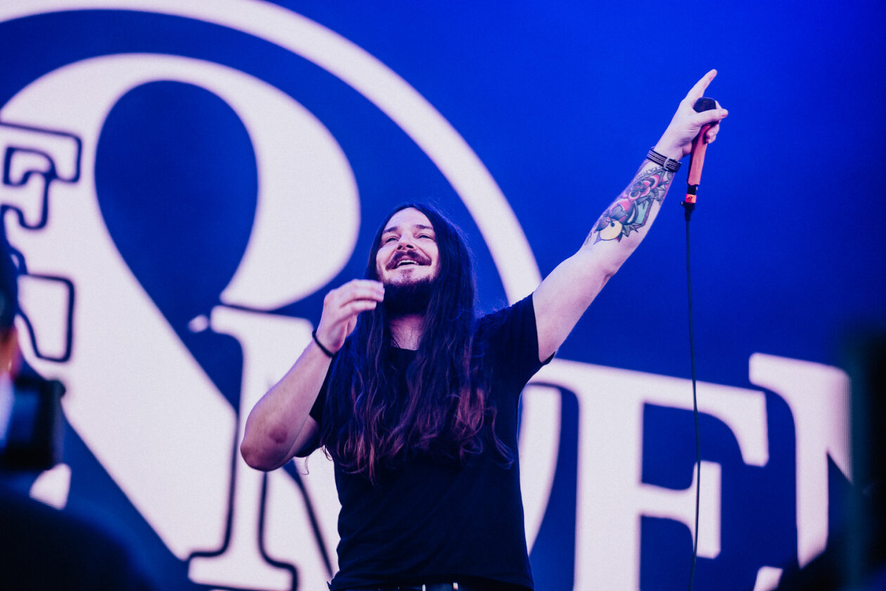 Am Samstag boomte der Metal auf der Mandora Stage. Vorne mit dabei: die US-Band aus Kalifornien. – Of Mice & Men.