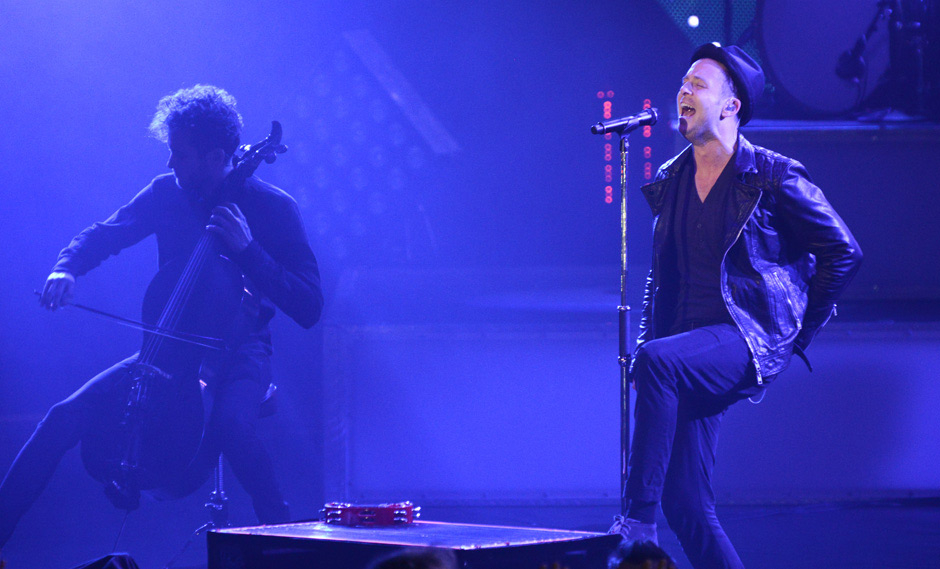 One Republic – Die Poprocker aus Colorado in Hessen. – Brent Kutzle und Ryan Tedder.