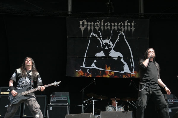 Onslaught – Nach der Clubshow 2007 nun auf der großen Bühne. – 
