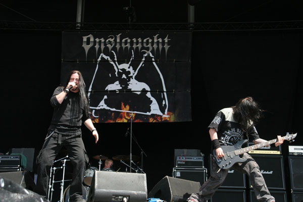 Onslaught – Nach der Clubshow 2007 nun auf der großen Bühne. – 