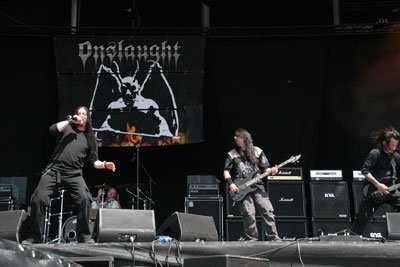 Onslaught – Nach der Clubshow 2007 nun auf der großen Bühne. – 