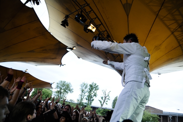 Oomph! auf dem 4. Amphi-Festival in Köln. – 