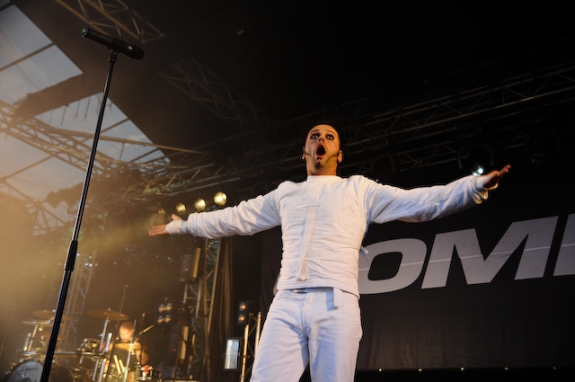 Oomph! auf dem 4. Amphi-Festival in Köln. – 