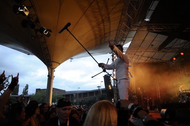 Oomph! auf dem 4. Amphi-Festival in Köln. – 