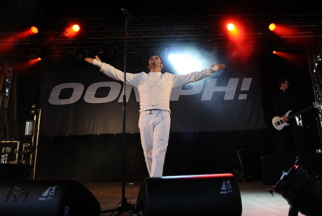 Oomph! auf dem 4. Amphi-Festival in Köln. – 
