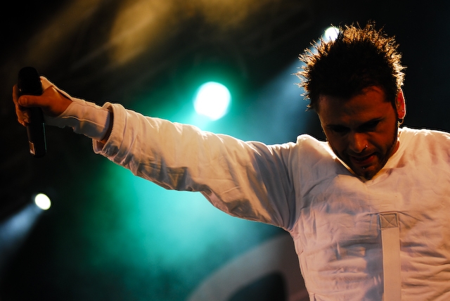 Oomph! auf dem 4. Amphi-Festival in Köln. – 