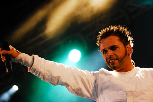 Oomph! auf dem 4. Amphi-Festival in Köln. – 