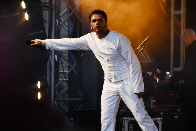 Oomph! auf dem 4. Amphi-Festival in Köln. – 