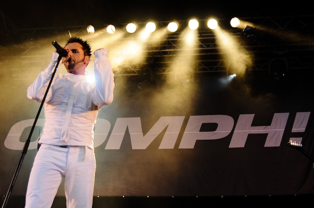 Oomph! auf dem 4. Amphi-Festival in Köln. – 
