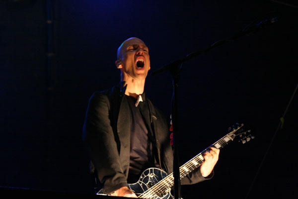 Oomph! waren als Co-Headliner auf dem Summer Breeze durchaus umstrittten. – 