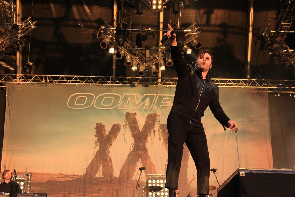 Bei den Fans immer gesetzt: Nero und Co. – Oomph!