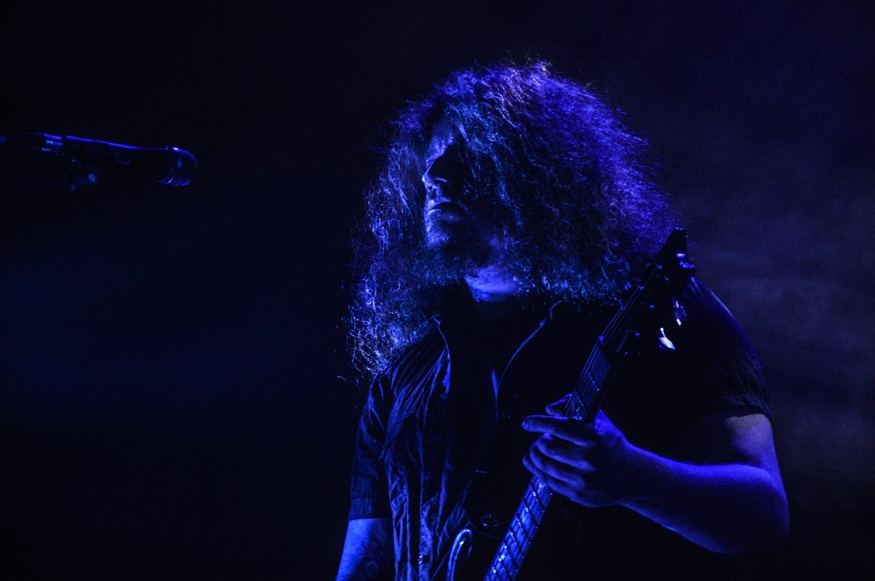 Opeth – Sorceress! Die schwedischen Hexer füllen den Club in der Rheinmetropole. – Fredrik Åkesson.