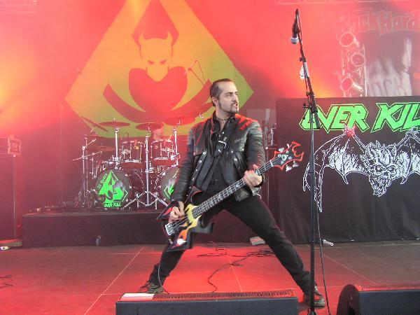 Overkill gehören auch fast 25 Jahre nach Gründung zu den besten Live-Bands. – 