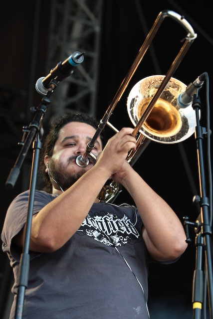 Panteón Rococó auf dem Southside-Festival 2008. – 