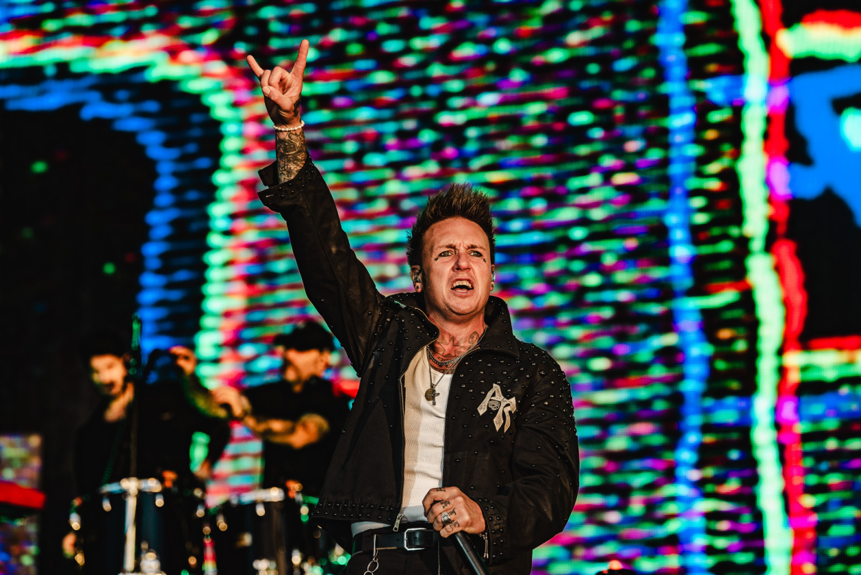 Heimspiel in Wacken: die Amerikaner um Jacoby Shaddix. – Papa Roach.
