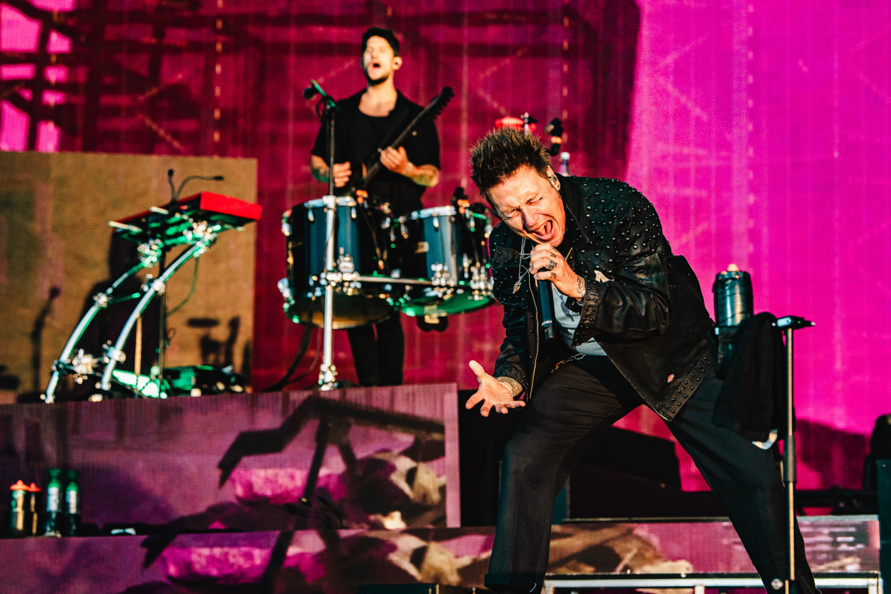 Heimspiel in Wacken: die Amerikaner um Jacoby Shaddix. – Papa Roach.