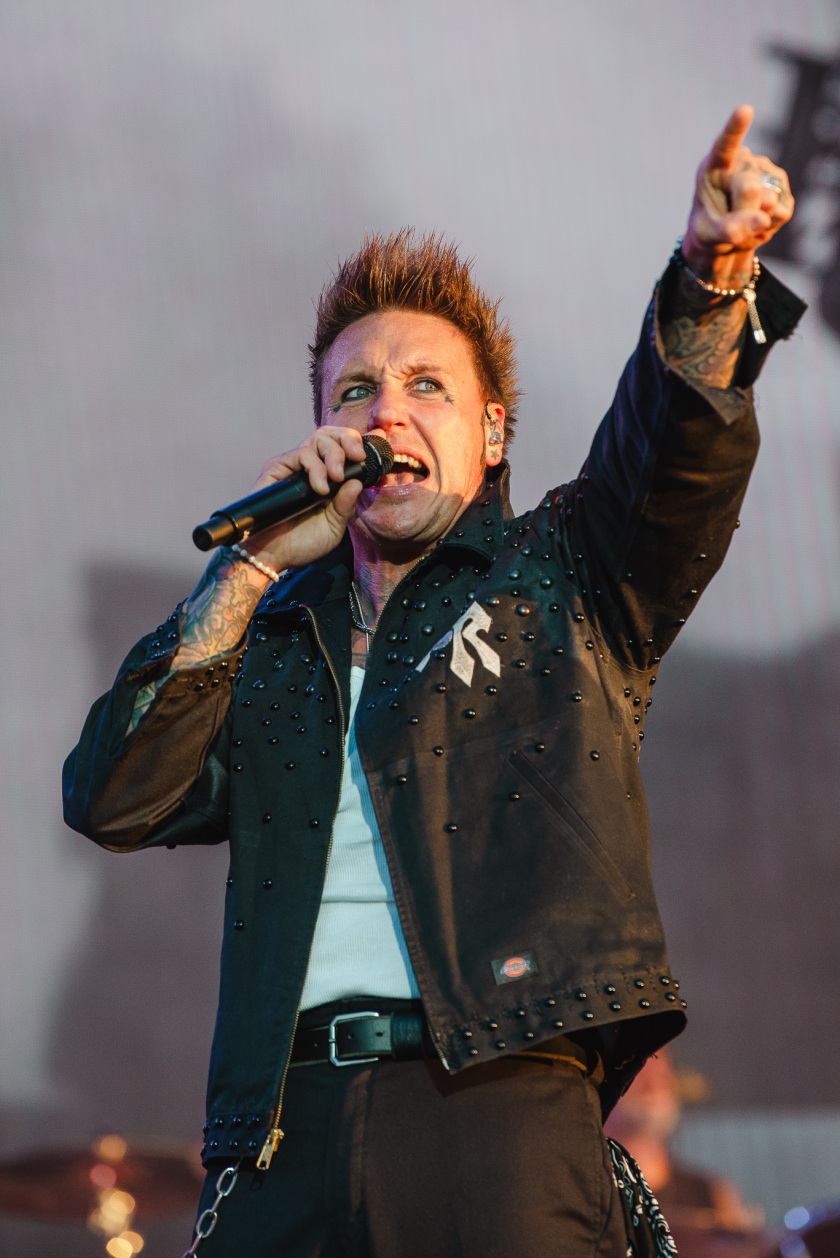 Papa Roach – Heimspiel in Wacken: die Amerikaner um Jacoby Shaddix. – Jacoby Shaddix.