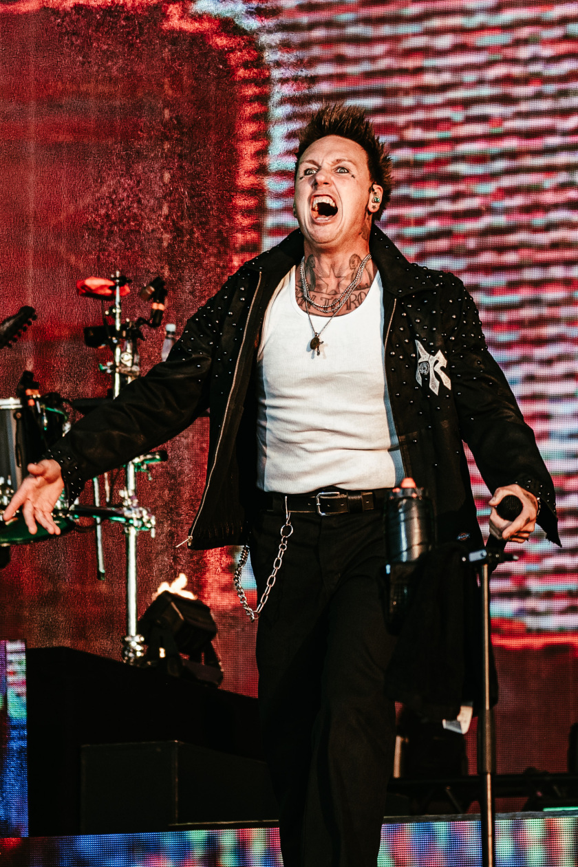 Papa Roach – Heimspiel in Wacken: die Amerikaner um Jacoby Shaddix. – Jacoby Shaddix.